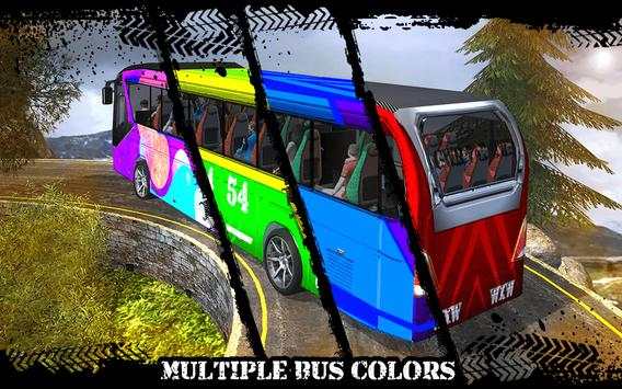 Bus Simulator Hill Climbing 2017:Tourist Bus Drive screenshot 3