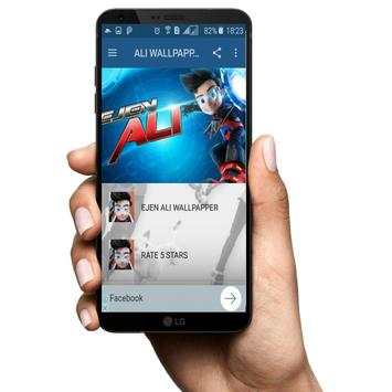 Ejen Ali Wallpaper Superhero screenshot 2
