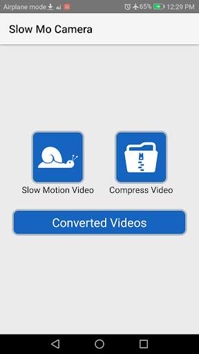 Slow motion camera–slomo camera & video compressor screenshot 1