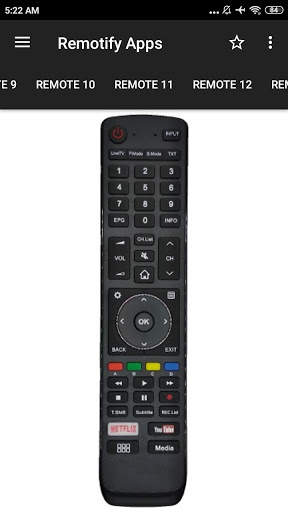 Remote Control For HISENSE TV screenshot 5