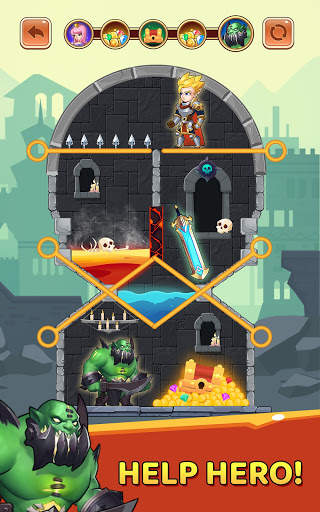 Rescue Hero - Pin Puzzle Game & Save The Hero screenshot 11