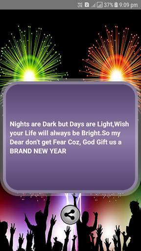 Happy New Year  Wishes Messages 2019 screenshot 3
