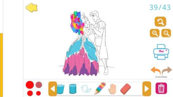 Coloring Book for Disney Princess - for girls game screenshot 7