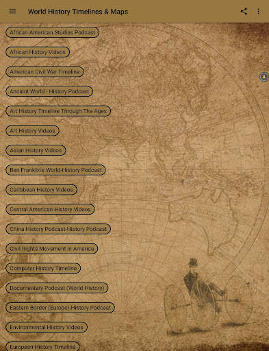 World History Timelines, Maps  screenshot 1