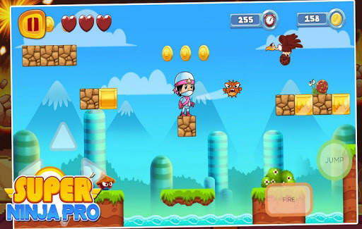 Super Ninja PRO - Jungle Adven screenshot 3