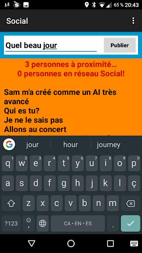 Social Bluetooth screenshot 3