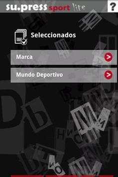 Su.press sport Lite screenshot 1