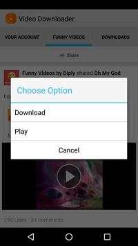 Video Downloader for Facebook screenshot 1