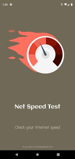 Internet Speed Test App 1 تصوير الشاشة