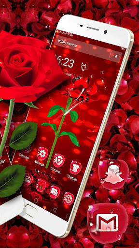 3D Rose Launcher Theme🌹 screenshot 4