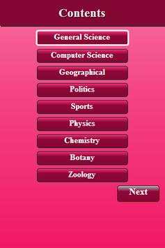 General Knowledge Quiz स्क्रीनशॉट 2