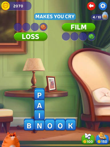 🔥Kitty Scramble: Word Stacks 11 تصوير الشاشة