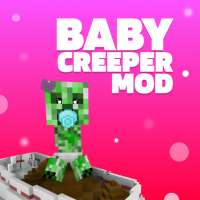 Baby Creeper Mod logo