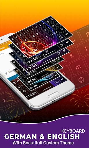 New German Keyboard free & English German Keyboard screenshot 2
