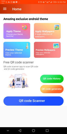 launcher Theme For Nokia 3.2-QR scanner screenshot 1