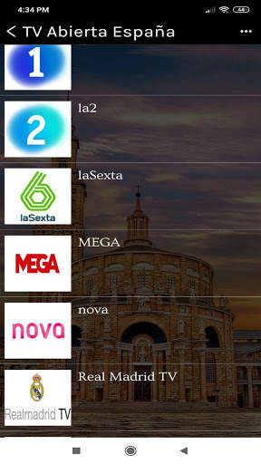 TV España Abierta 1 تصوير الشاشة