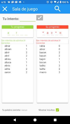 P3nto--El Juego de Palabras de Cinco Letras screenshot 7