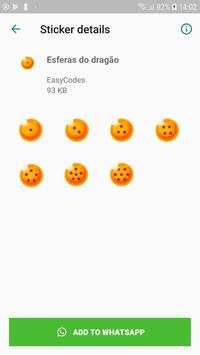 Stickers Dragon Ball for WhatsApp screenshot 3