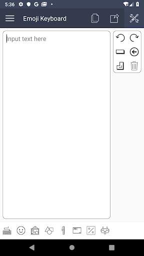 Emoij Keyboard for message, chat and social screenshot 1