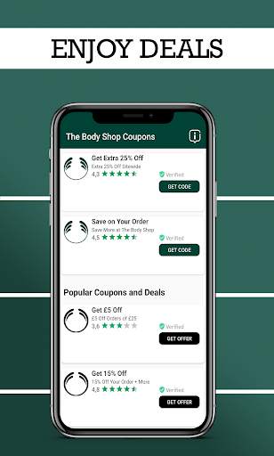 E Coupons for The Body Shop screenshot 3