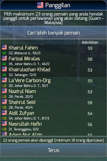 True Football National Manager screenshot 12
