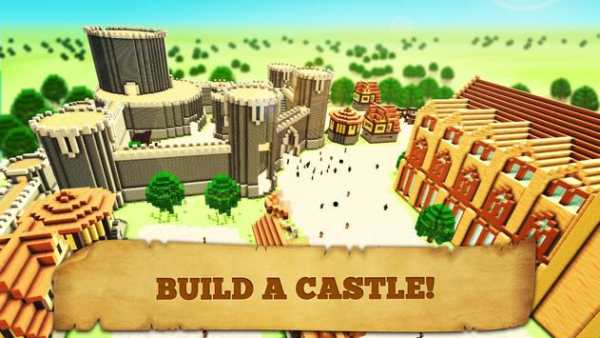 KING CRAFT: Medieval Castle Building Knight Games screenshot 1