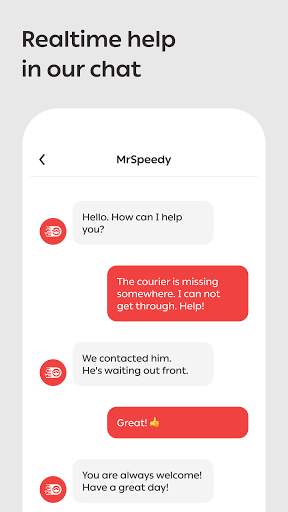 MrSpeedy: Fast & Express Couri screenshot 4