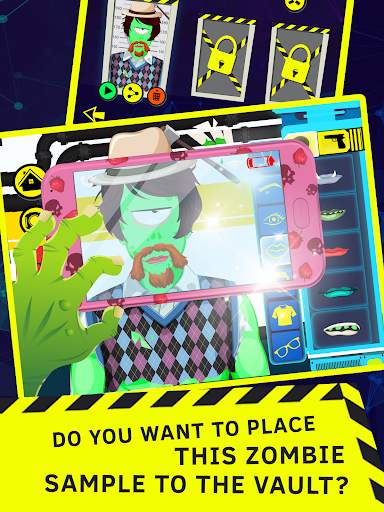 Funny Zombie Creator - easy game for kids screenshot 2