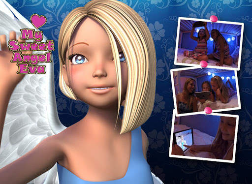 My Sweet Angel Eva - Augmented Reality 3D angel screenshot 3