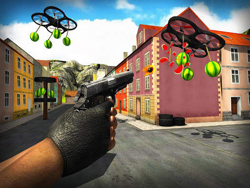 Watermelon shooting game 3D screenshot 9