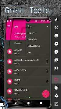 Pie File Manager : root screenshot 2
