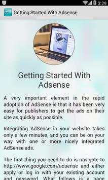 How To Earn Money by Google Adsense स्क्रीनशॉट 2