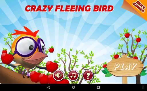 Crazy Fleeing Bird screenshot 1