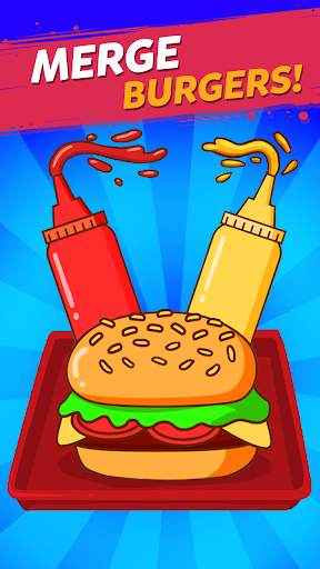 Merge Burger: Food Evolution Cooking Merger screenshot 1