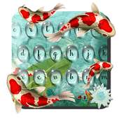 Water Garden Keyboard Theme 10001006