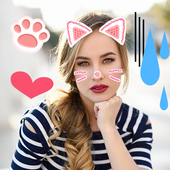 Lovely Cat Face for Snapchat icon