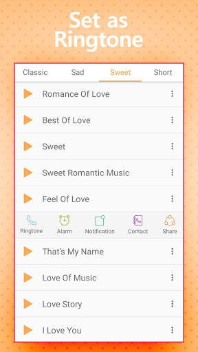 Romantic Ringtones screenshot 2