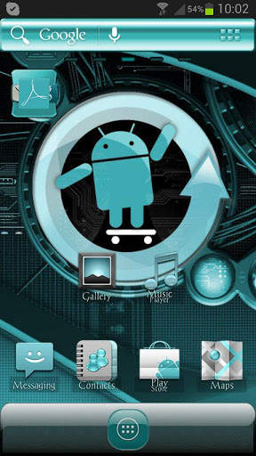 ADW Theme Cyanogen screenshot 1