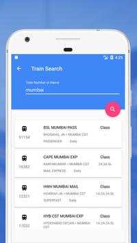 Live Train Status, PNR Status & Indian Rail Info screenshot 2