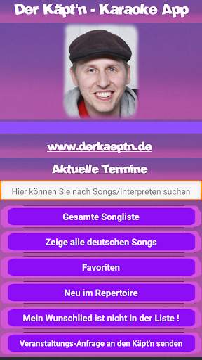 Der Käpt'n - Karaoke App screenshot 1