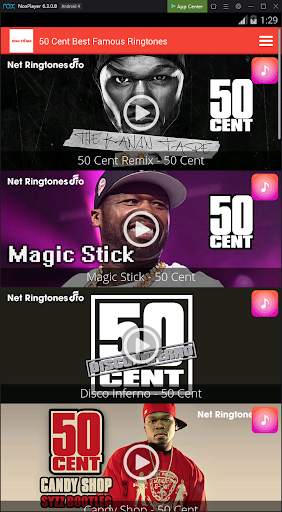 50 Cent Best Famous Ringtones screenshot 3