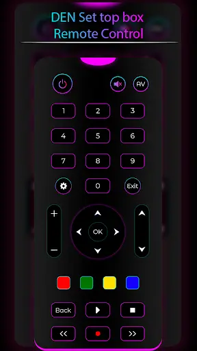 DEN Set Top Box Remote screenshot 1