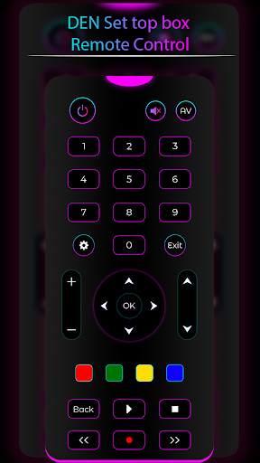 DEN Set Top Box Remote screenshot 1