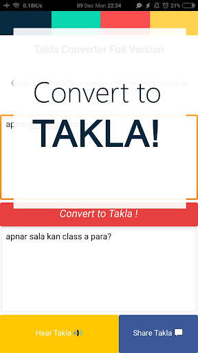 Takla Converter Full Version screenshot 1
