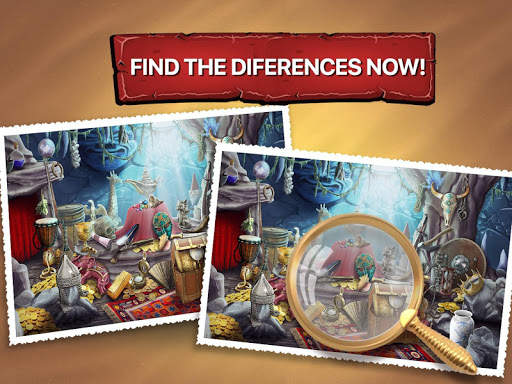 Find The Differences Game 🧐 Magic Lamp Theme screenshot 4