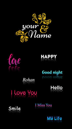 Name Shadow Art Wallpaper : Name Art Photo Editor screenshot 10