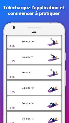 30 jours Entraînement abdominaux: perdre du poids screenshot 2