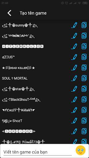 29 Game Booster, Gfx tool, Nickname generation screenshot 4