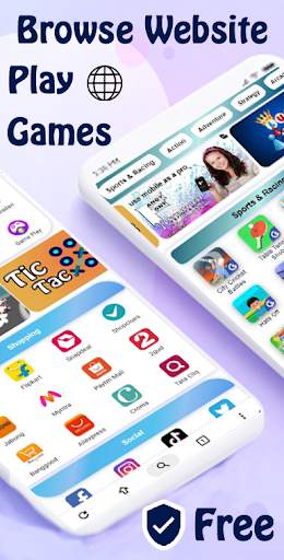 Trust Browser - All in One Mini Turbo Browser 2021 screenshot 2