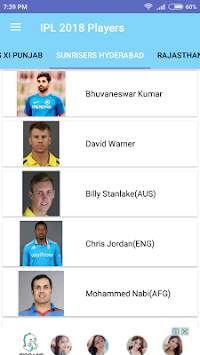 IPL 2018 Auction Player List screenshot 2